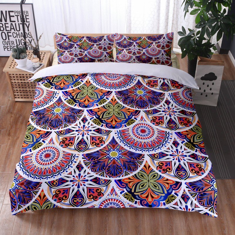3 Piece Bohemian duvet set
