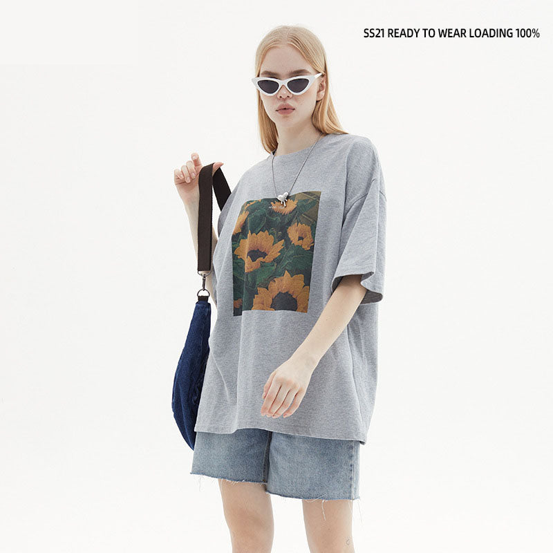 Sunflower print T-Shirt