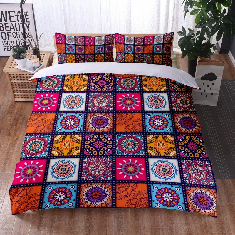 3 Piece Bohemian duvet set