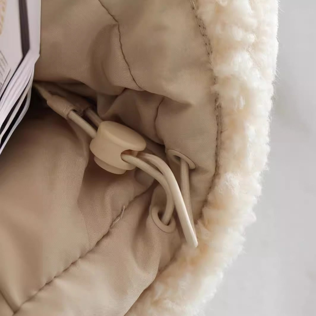 Fleece cotton jacket