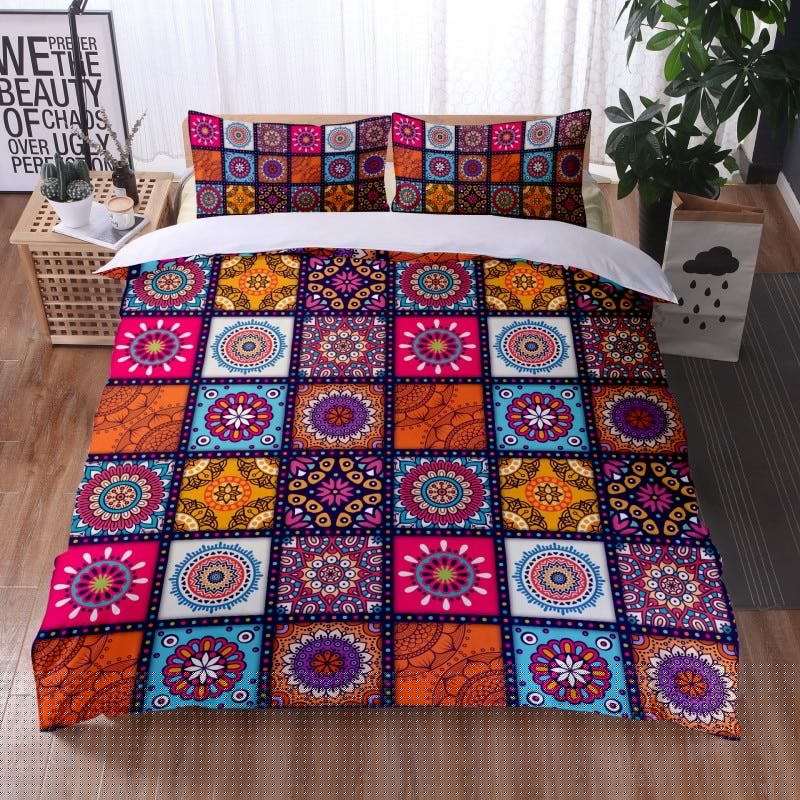 3 Piece Bohemian duvet set