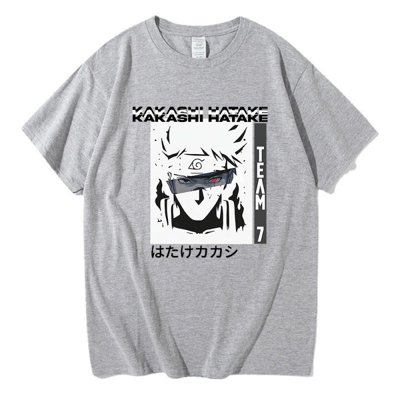 Anime new Naruto Kakashi T-shirt