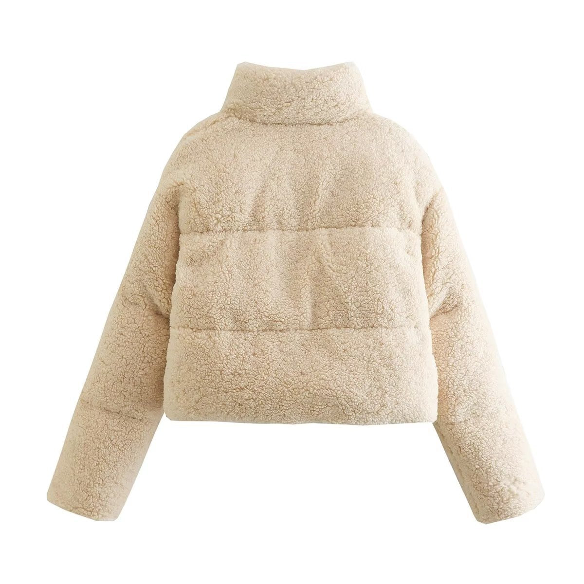 Fleece cotton jacket