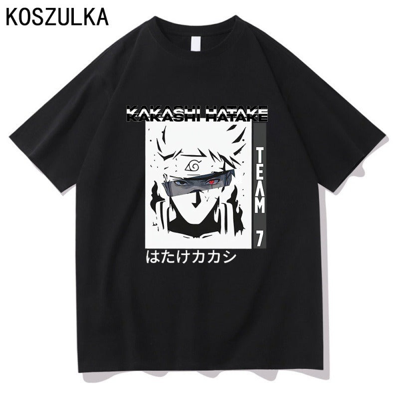 Anime new Naruto Kakashi T-shirt