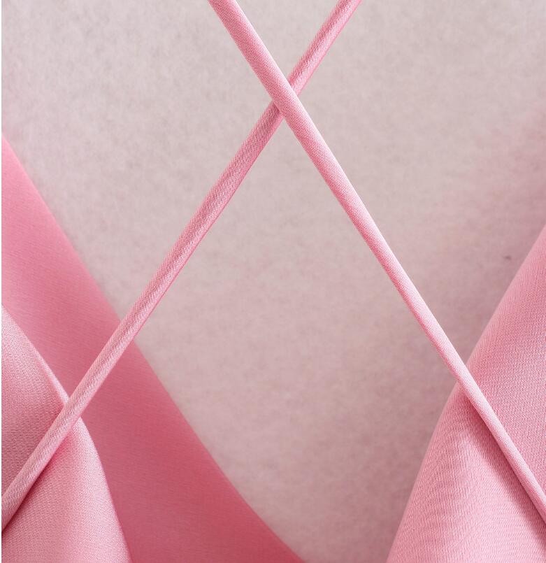 Pink slip dress