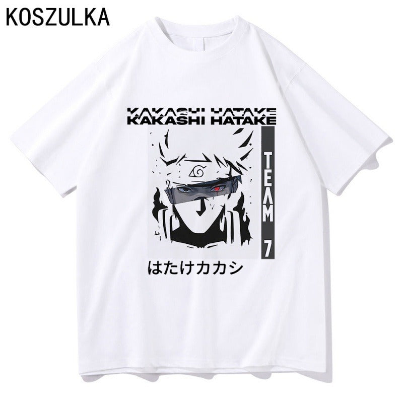 Anime new Naruto Kakashi T-shirt