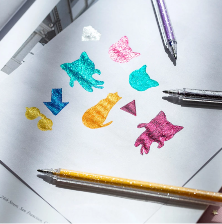 Glittering Pen Set