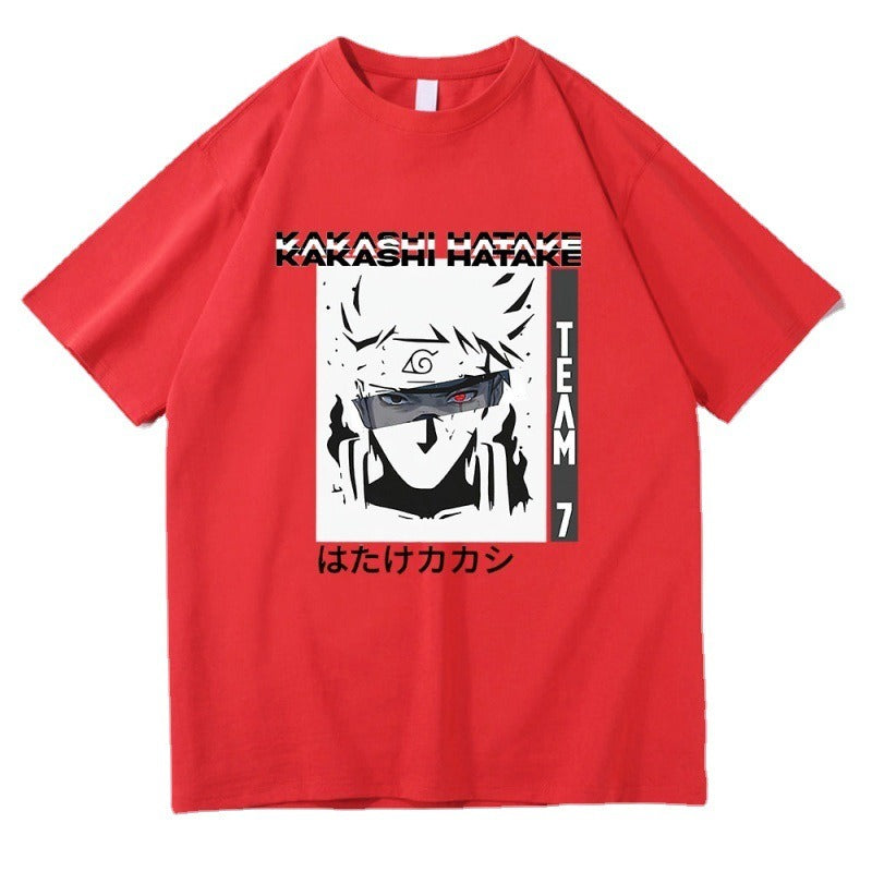 Anime new Naruto Kakashi T-shirt