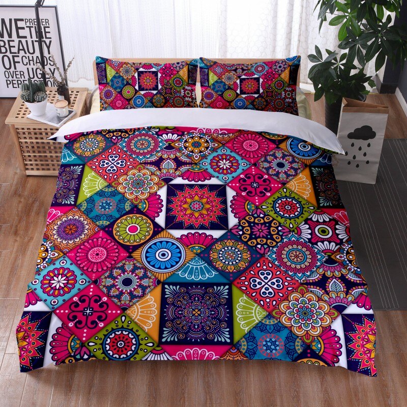 3 Piece Bohemian duvet set
