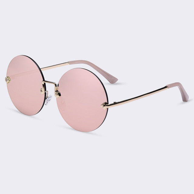 Round vintage sunglasses UV400