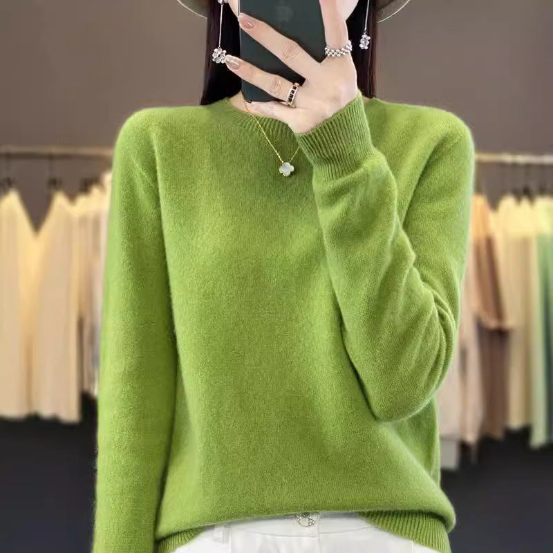 Round neck sweater