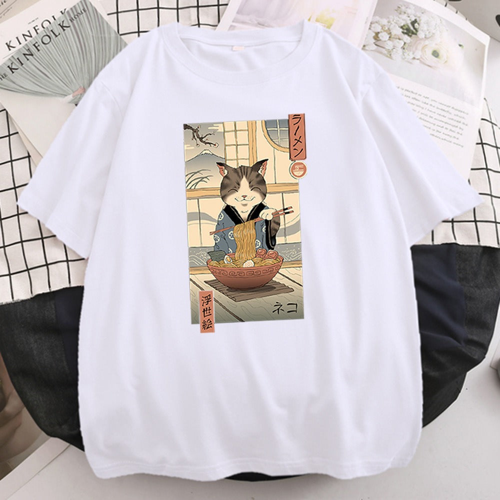 Manga printed T-shirt