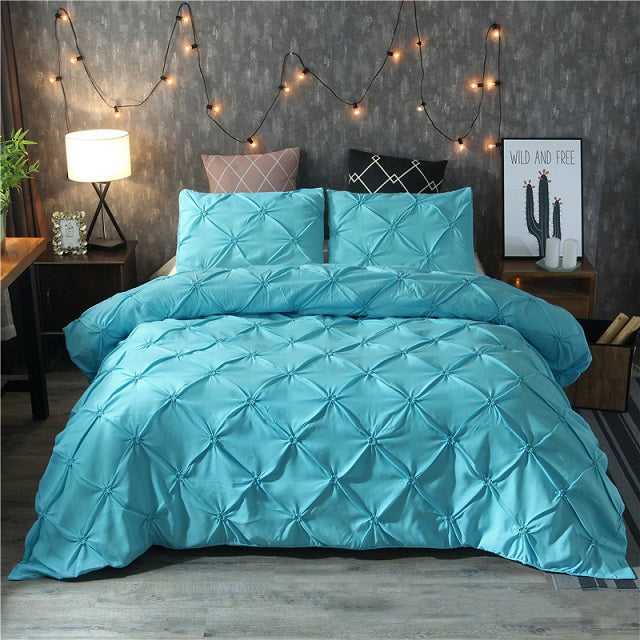 Pinch Pleat duvet set