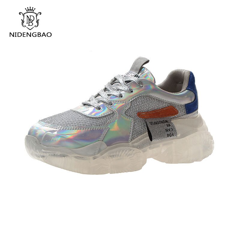 Laser Dazzle jelly sneakers