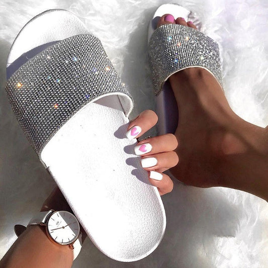 Bling beach slides