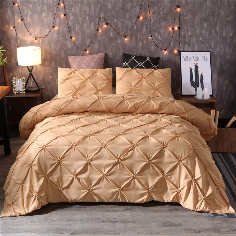 Pinch Pleat duvet set