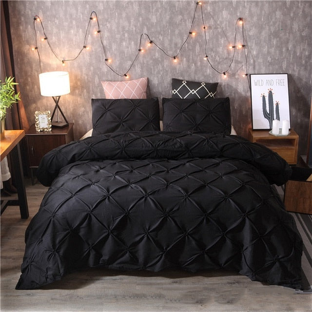 Pinch Pleat duvet set