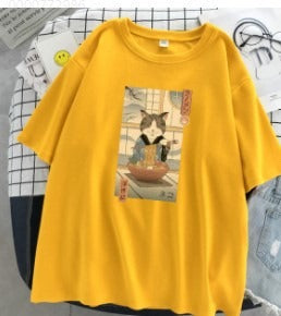 Manga printed T-shirt