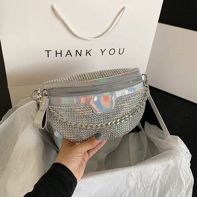 Rhinestone crossbody bag