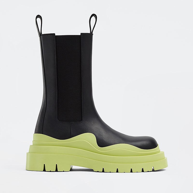 Chelsea boot style wellies