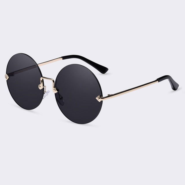 Round vintage sunglasses UV400