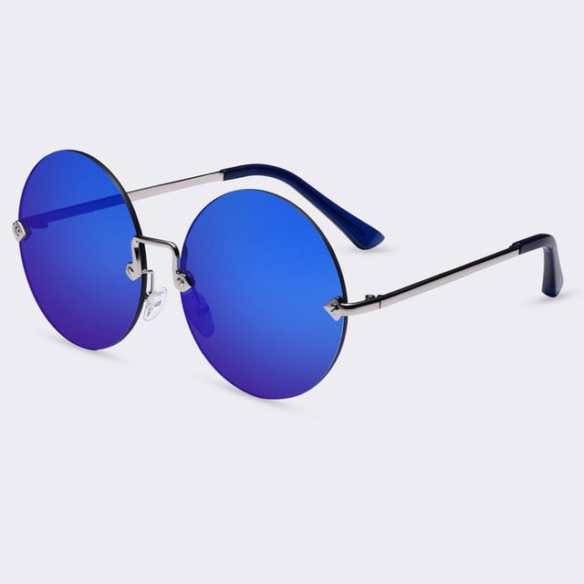 Round vintage sunglasses UV400