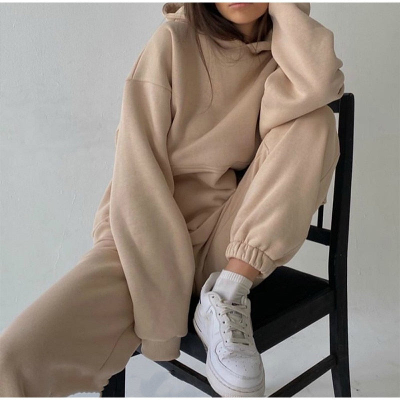 Fleece tracksuit