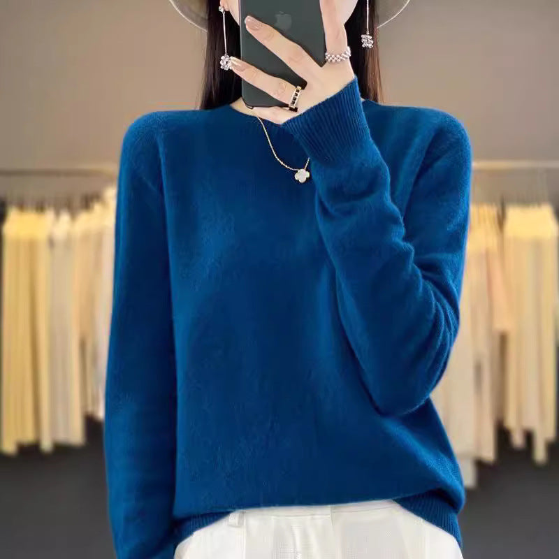 Round neck sweater