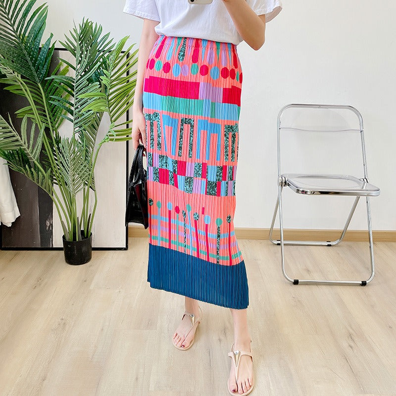 Printed skirt