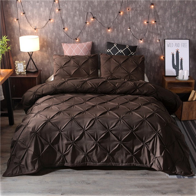 Pinch Pleat duvet set
