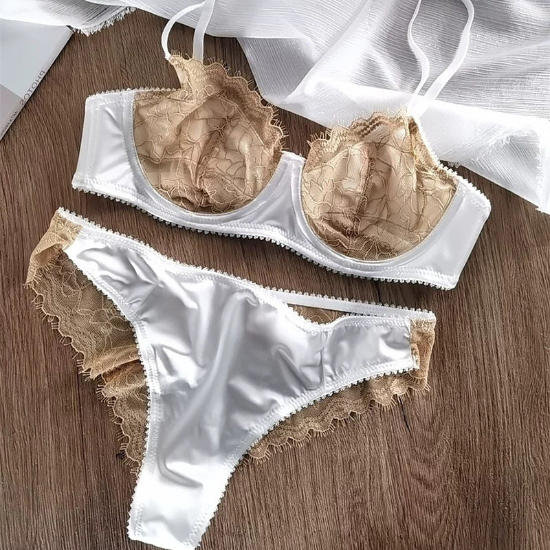 Anti convex point French lingerie set