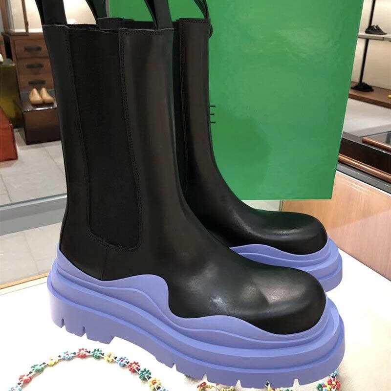 Chelsea boot style wellies