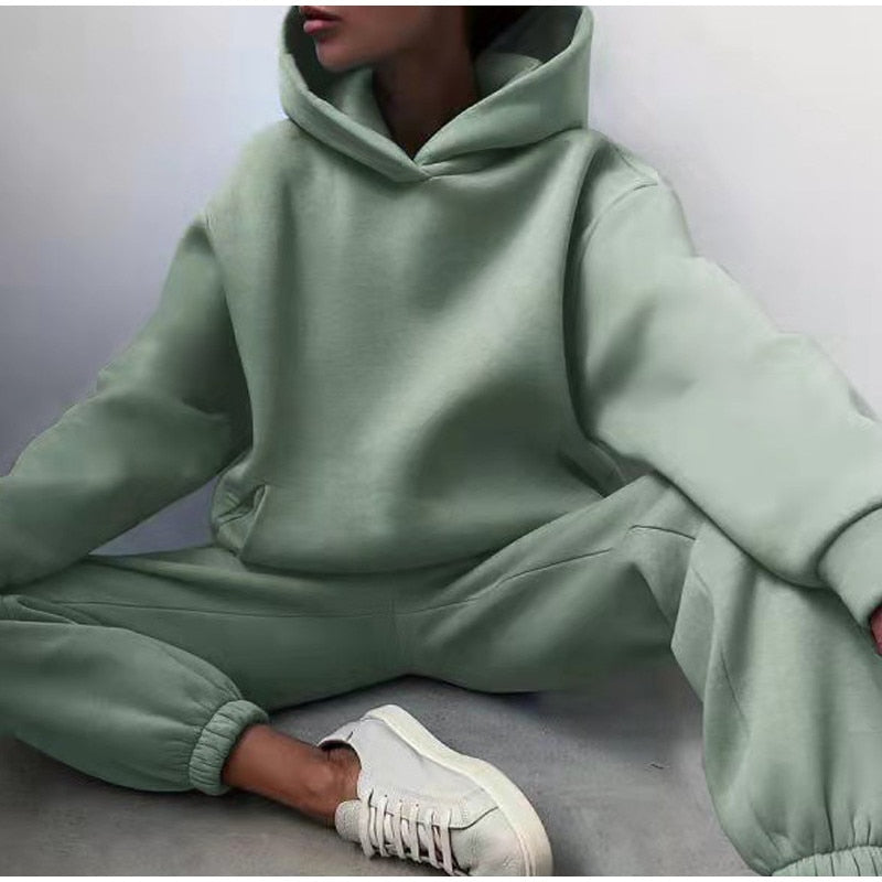 Fleece tracksuit