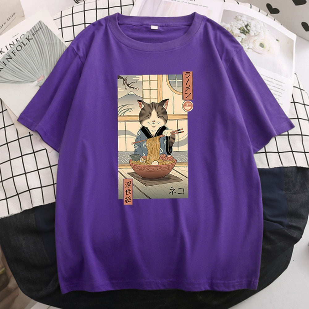 Manga printed T-shirt