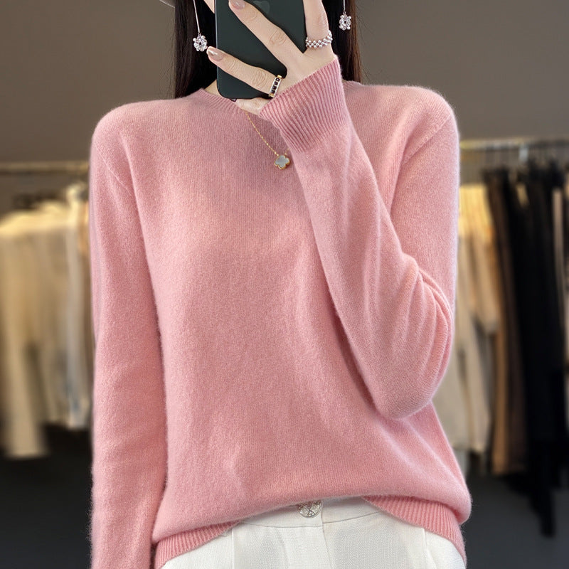 Round neck sweater