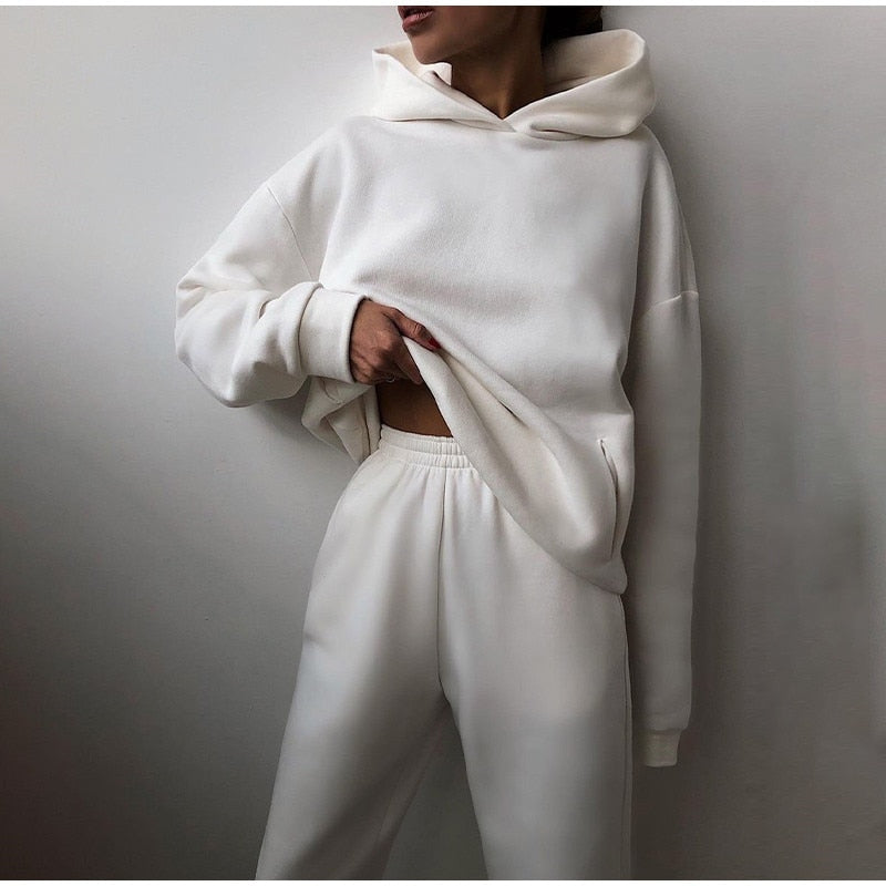 Fleece tracksuit