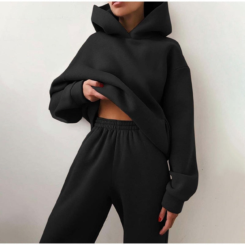 Fleece tracksuit