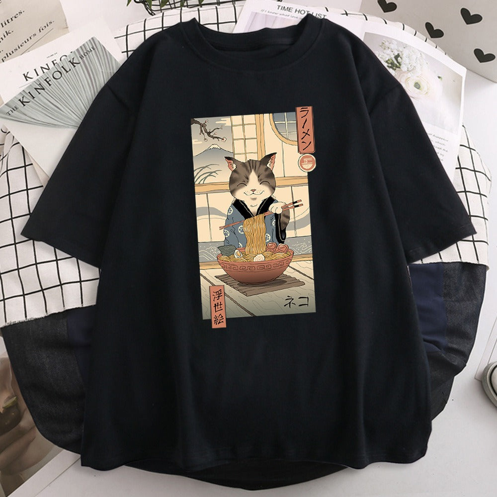 Manga printed T-shirt