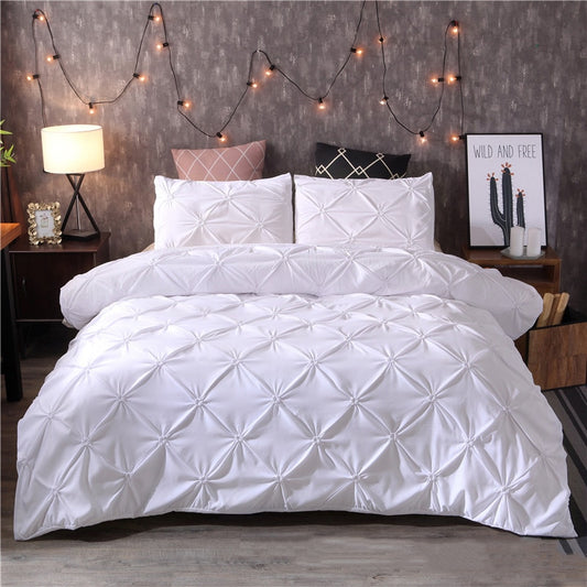 Pinch Pleat duvet set