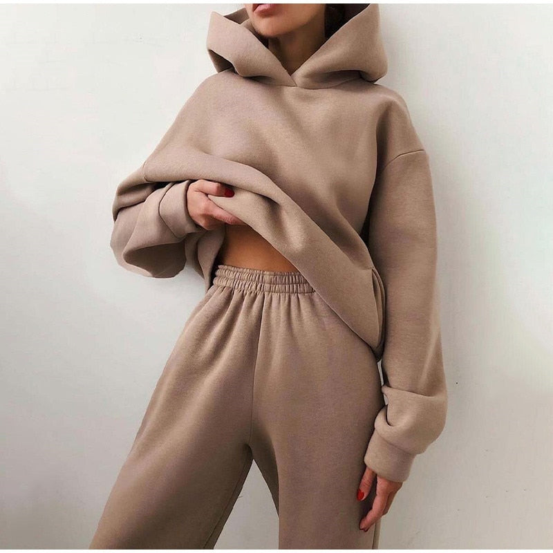 Fleece tracksuit