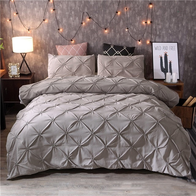 Pinch Pleat duvet set