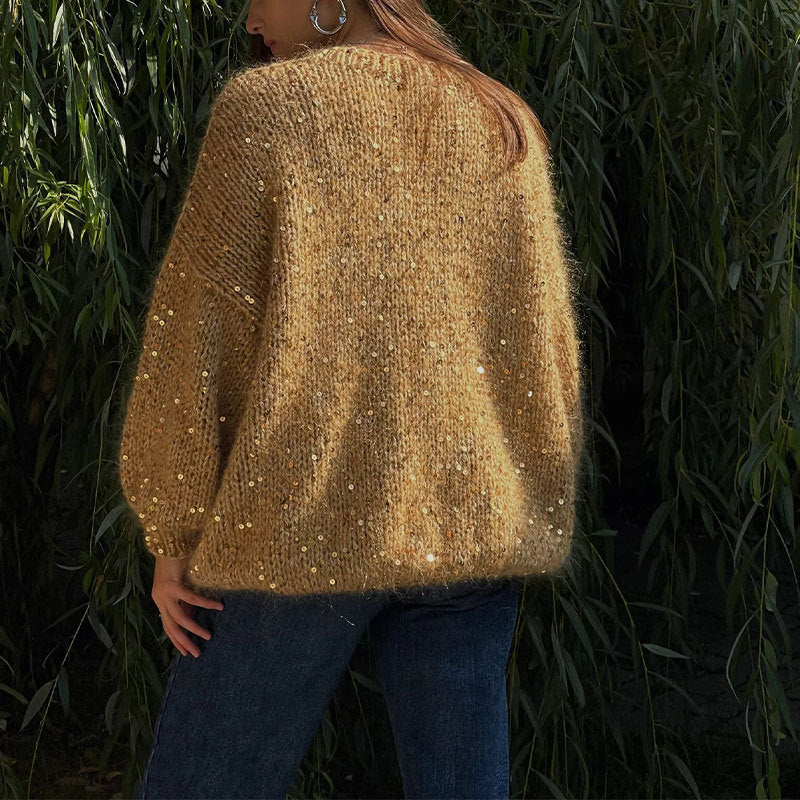 Sequin sweater