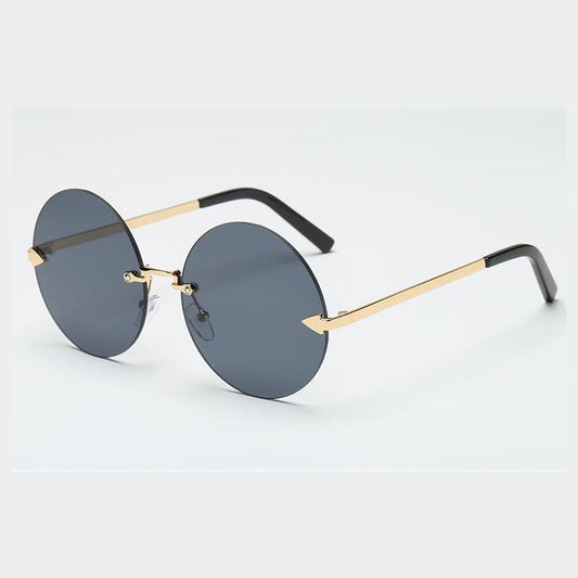 Round vintage sunglasses UV400