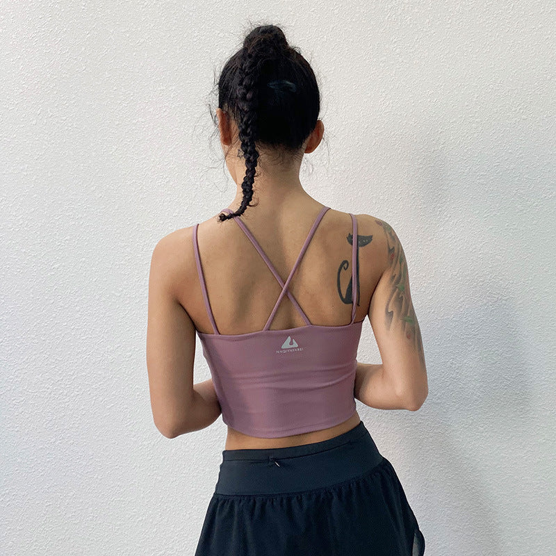 Yoga fitness tank top