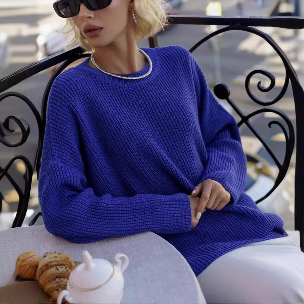 Loose knit sweater