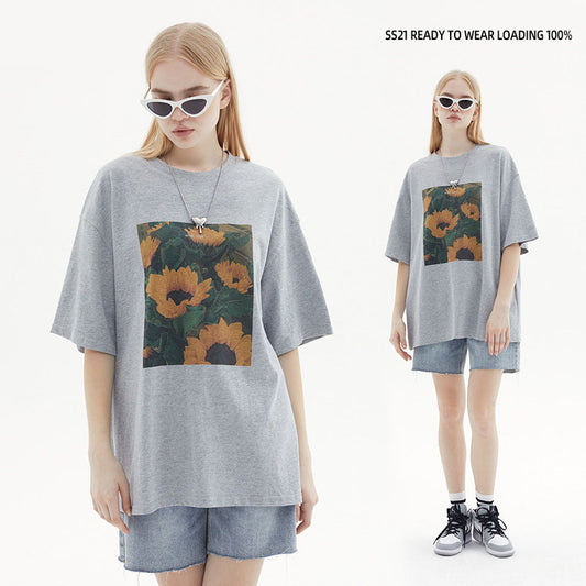 Sunflower print T-Shirt