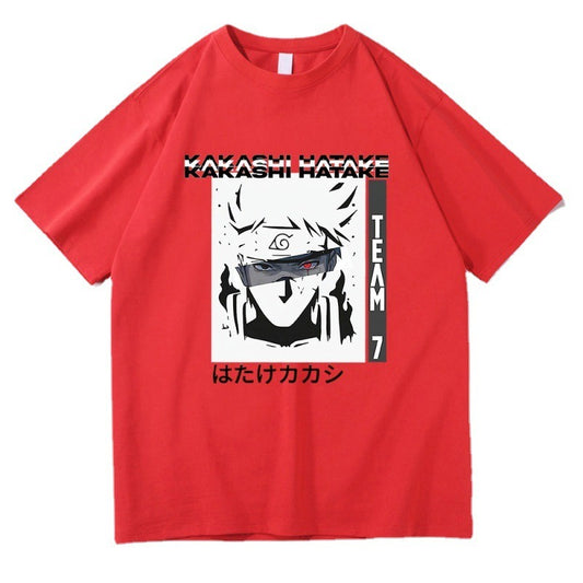 Anime new Naruto Kakashi T-shirt