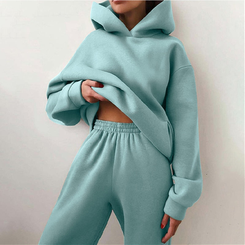 Fleece tracksuit