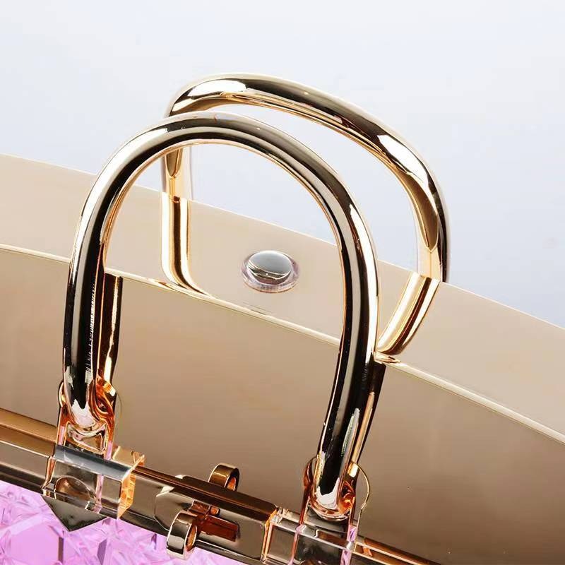 High-end crystal bag table lamp