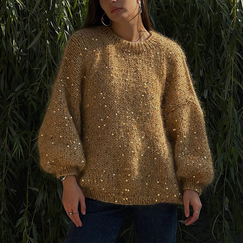 Sequin sweater